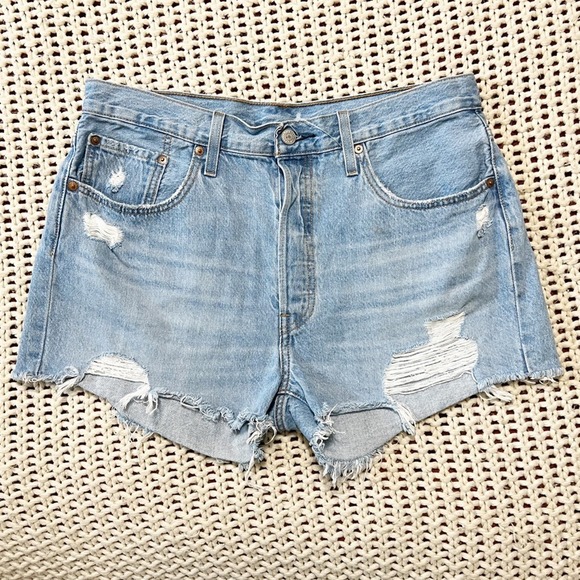 Levi's Pants - Levi’s Light Wash Jean Shorts 32 NWOT
